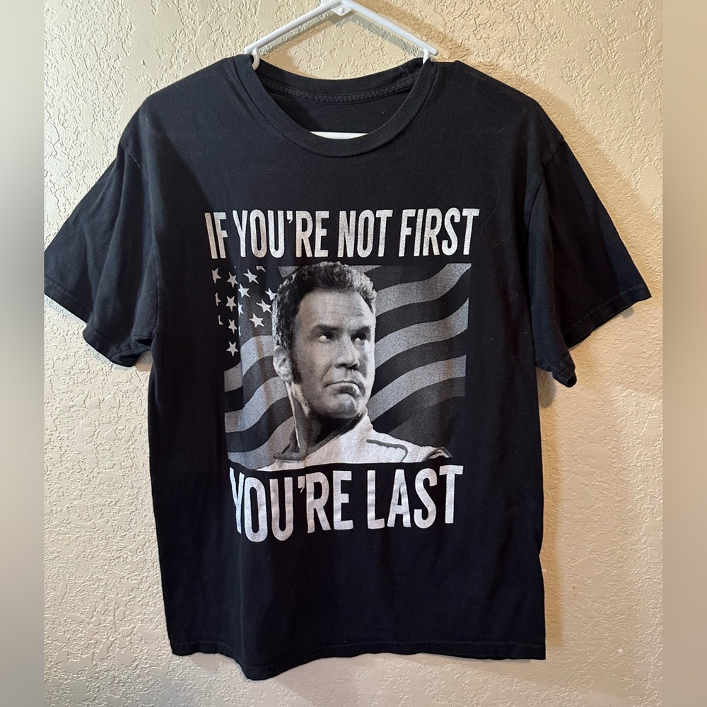 Spencer’s Talladega Nights Ricky Bobby Graphic Tee Shirt